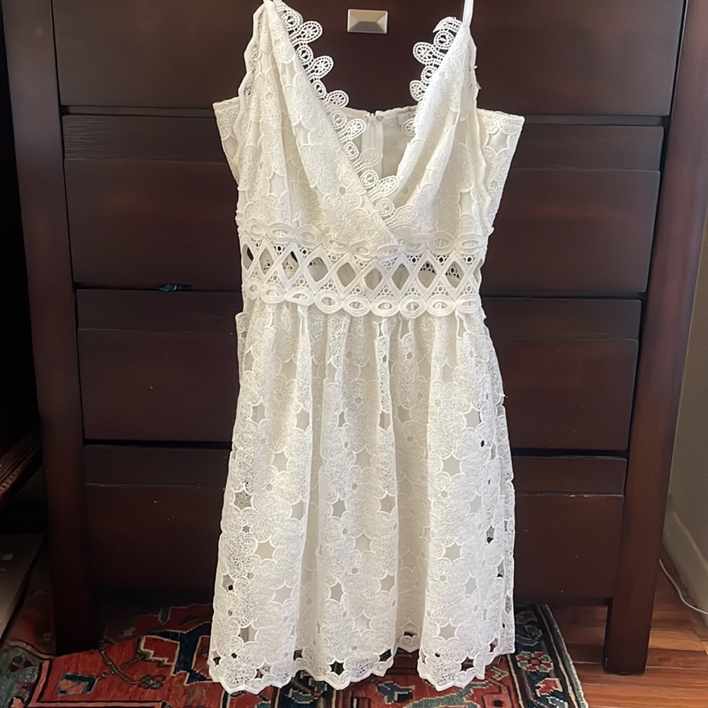 White Lace Dress